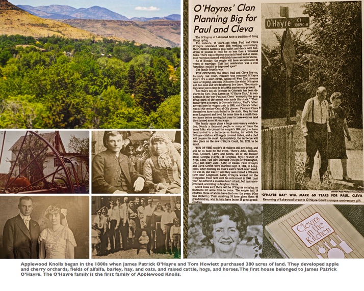 HISTORY OF APPLEWOOD KNOLLS